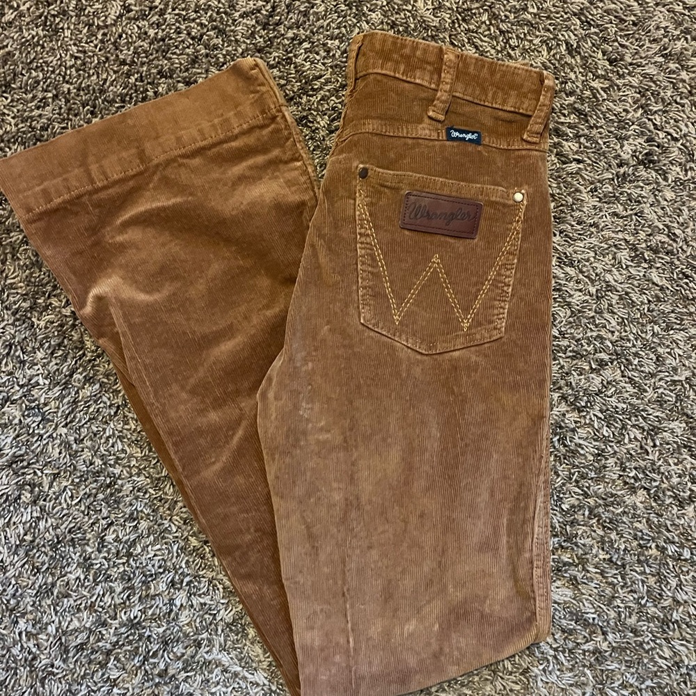 Wrangler Tan Corduroy Trousers